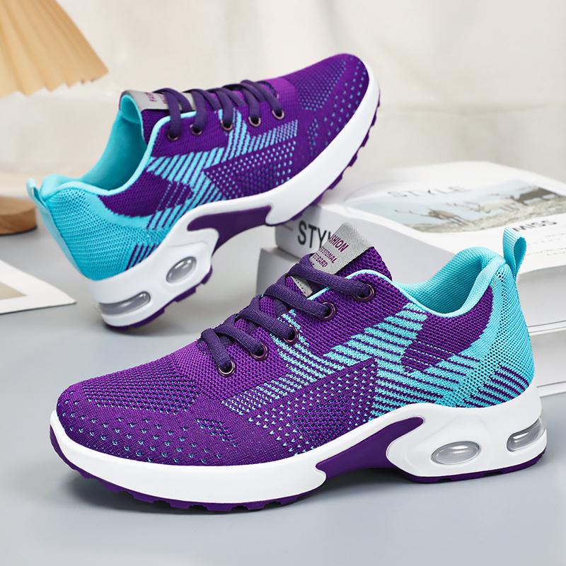 Moda 2025 Moda Damskie Sneakersy Sznurowane Damskie Sneakersy Plus Size Buty na Platformie Miękkie Oddychające Zapatillas Mujer Obuwie Damskie