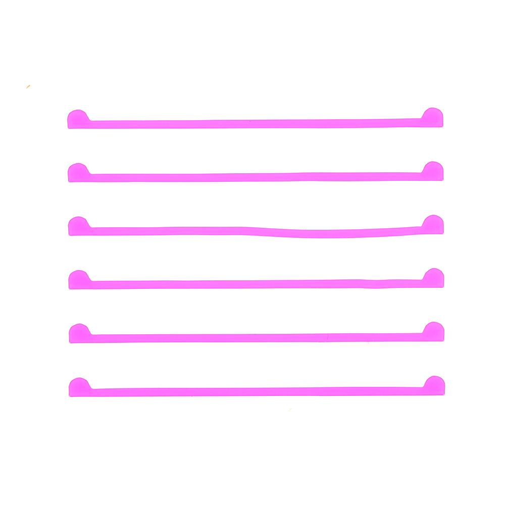 3Pairs/Bag Eye Patch Silicone Eyelash Perm Pads Eyelash Perm Under Eye Pads False Eye Lash Curler Patches фиолетовый