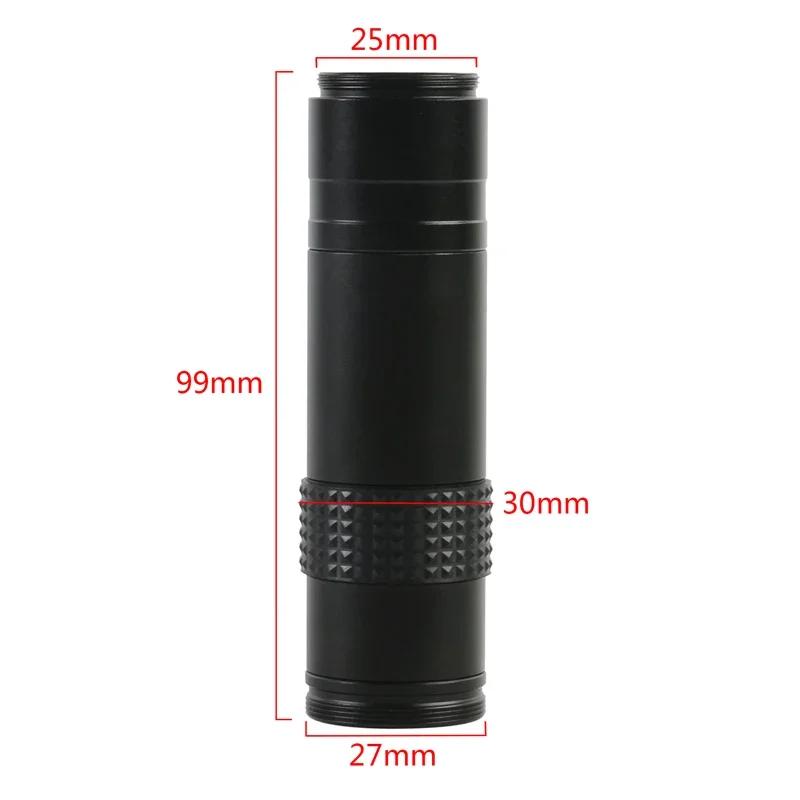 1/3 Inch Sensor 800TVL HD Industrial CCD Camera BNC Digital Video Microscope 130X Zoom High Working Distance C-mount Lens