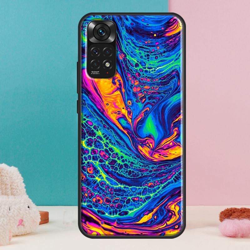 Psychedelic trippy abstract art Case For Xiaomi Redmi Note 14 13 Pro 12 11 9 10 9S 10S 11S 12S Redmi 14C 13C 10C 12C Cover
