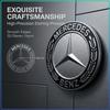 52MM AMG Affalterbach Tree Steering Wheel Emblem Sticker Glossy Resin Decor Decal Fit Mercedes Benz Sedan SUV Sports Car