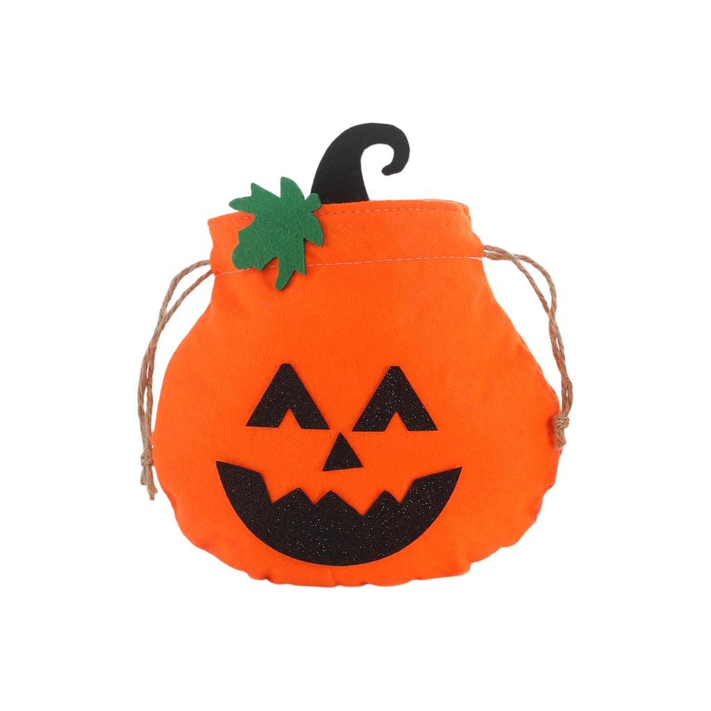 Halloween Decorations Pumpkin Ghost- Face Handbag Ghost- Festival Children's Candy Gift Bag Pumpkin Bag