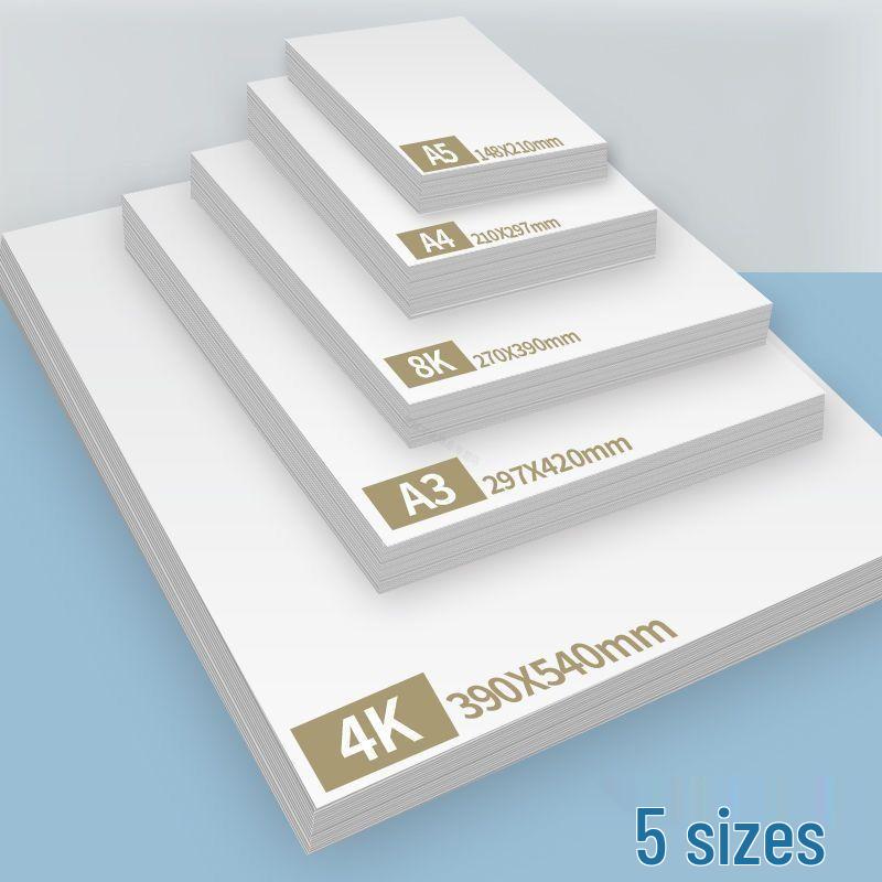 

A3 Dutch White 250g Cardstock - Ideal for Handmade Newspapers, Cards, and Marker Drawings 180g