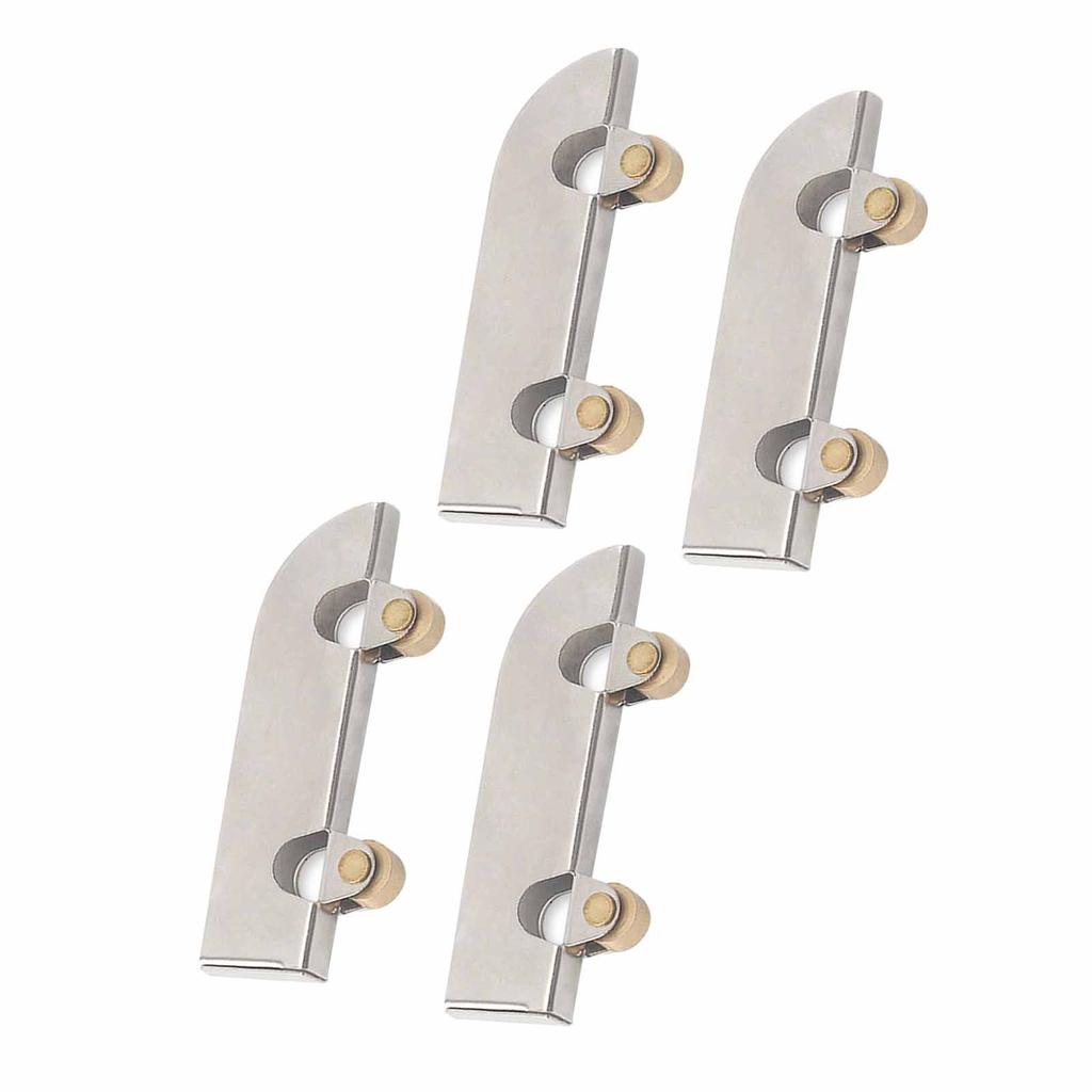 Szklane Drzwi Przesuwne Kółko Prowadzące Stal Nierdzewna Niski Poziom Hałasu Niezawodne Kółko Przesuwne Drzwi Gabloty