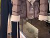 Women's Winter 2024 Brown Short Down Jacket - High-End, Trendy Lapel Style