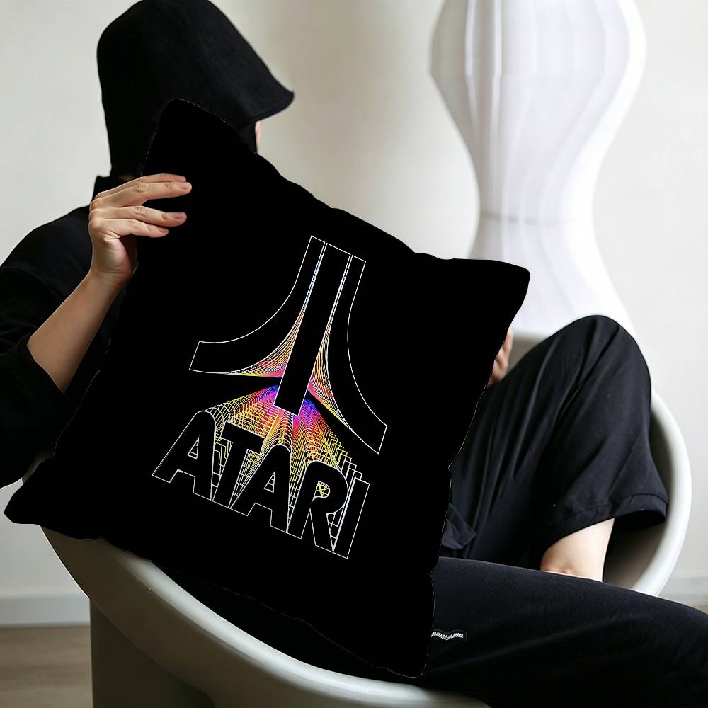 AAtaris Logo Lucky Dragon pillow cover sofa cushion cover home room decoration children gift