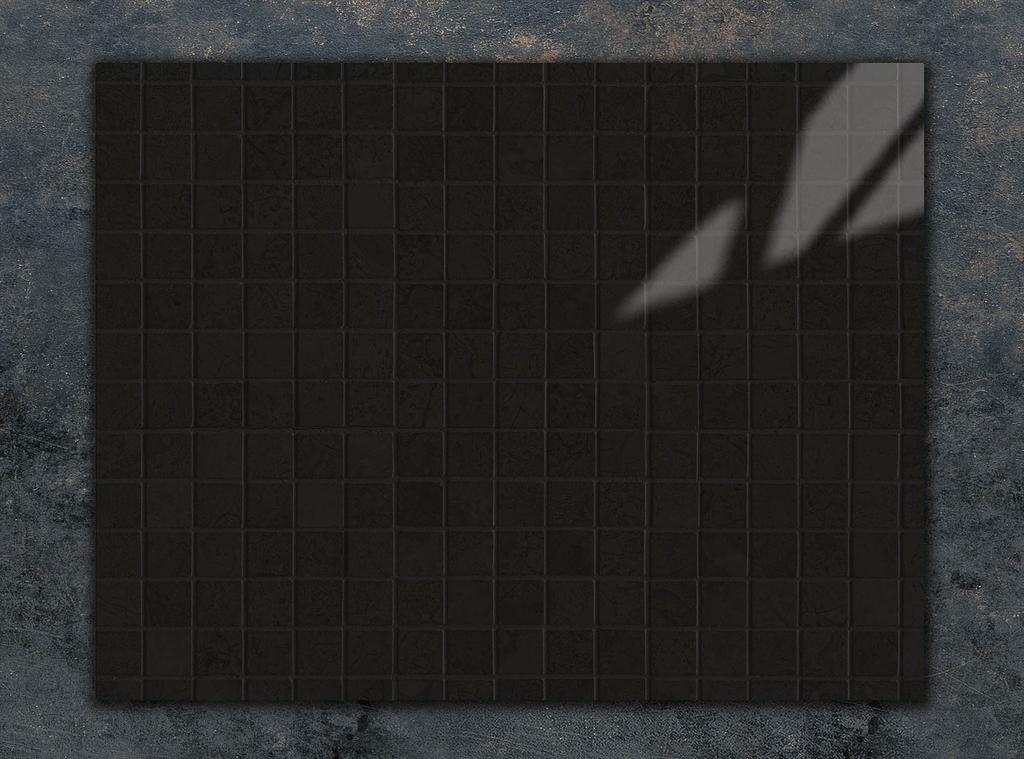 TAGLIERE IN VETRO 30x22 NERO