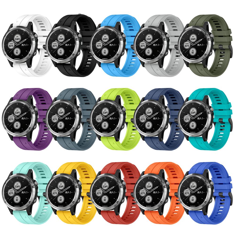20/22/26mm Watch Bands Compatible with Garmin Fenix/Forerunner Strap for Instinct Descent/Epix Pro Watchband