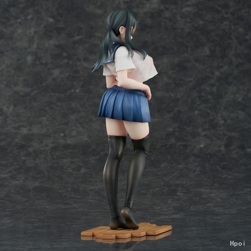 26cm Anime Curtain Sauce Figure Uniforms Kawaii Undressable Girl Action Figures PVC Collection Model Doll Toys Galaxy Production