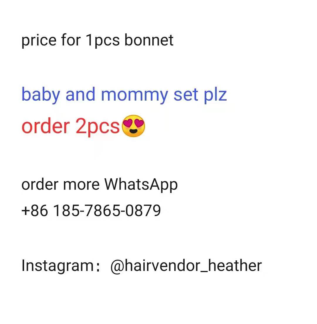 Low MOQ Factory Price Silk Satin Bonnet Mommy and Me Bonnets and Satin Hair Wraps Long Braiding Hair Bonnets With logo