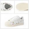 Shell Toe Classic Platform Flat Casual Shoes Women Graffiti All-Matching and Lightweight Breathable Board Shoes Sneaker Women