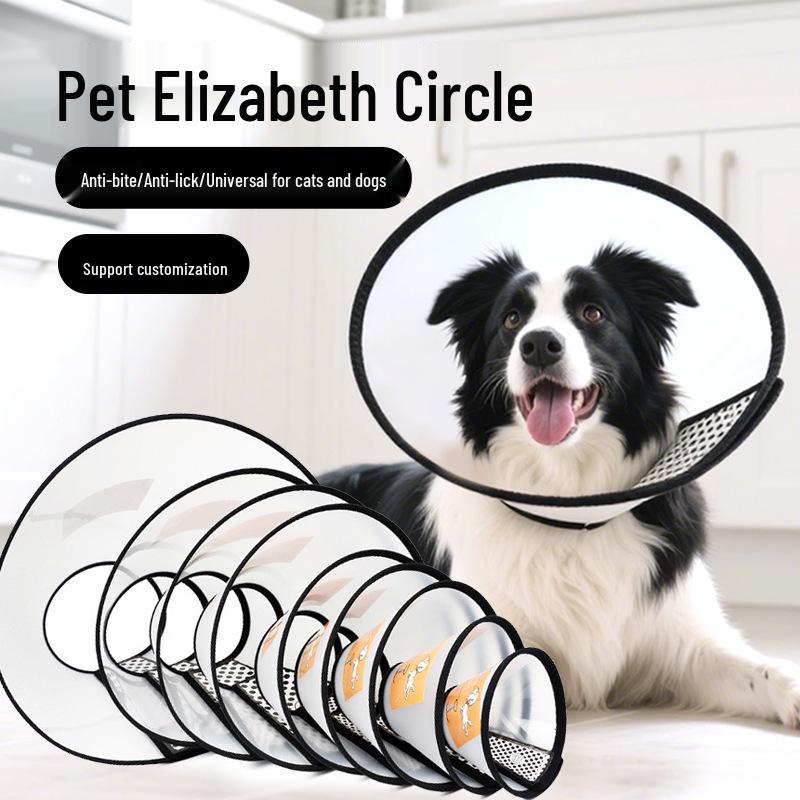 Elizabethan Soft Collar for Dogs & Cats - Post-Op Pet Protectant