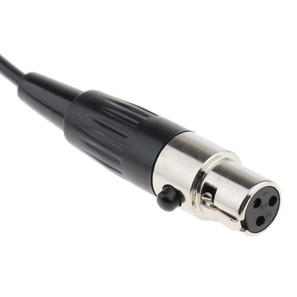Phantasmia Lavalier Microphone 3.5mm 3Pin XLR 4Pin Compatibility 1m Cable Clip Condenser Unidirectional Vocal Speech Dance Sports Instrumental Solo