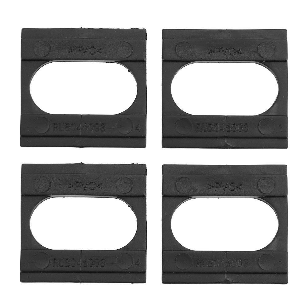 

2 пари Гумові прокладки для акумуляторного кронштейна для акумулятора Hailong Max G56 G70 Електричний велосипед чорний