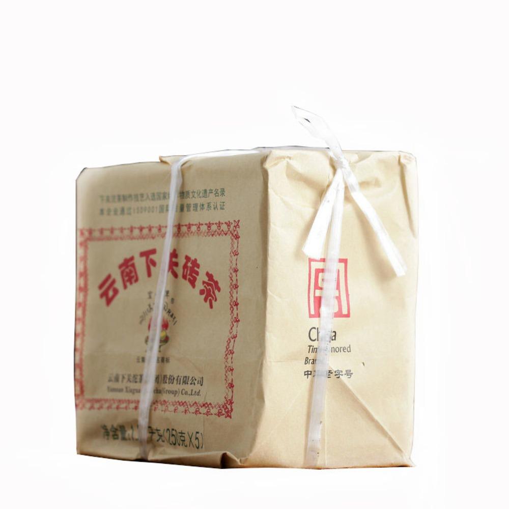 2021 XiaGuan Baoyan Tibetský Plamen Syrový Puer Čajový Cihla 250g