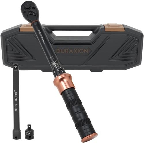 

Набор динамометрических ключей для мотоцикла DURAXION из 3 предметов, предустановленный, 9,5 мм (3/8 ) Привод, 5-60 Н·м, Мотоциклетный динамометрический ключ для автомобилей, двигателей, велосипедов и мотоциклов