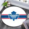 Toronto Maple Leafs2,Round Area Rug,Carpet Rug for Living Room Bedroom Sofa Playroom Decor,Non-slip Floor Mat