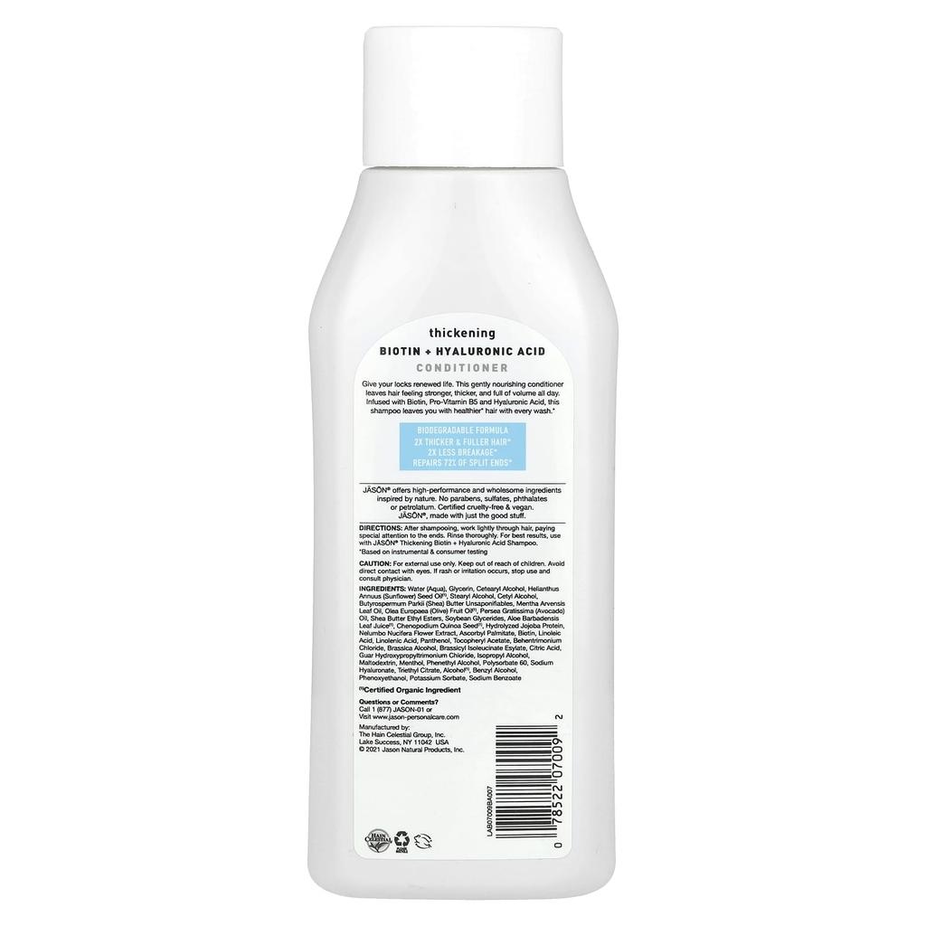 Conditioner, Biotin + Hyaluronic Acid, 473Ml(16Oz)