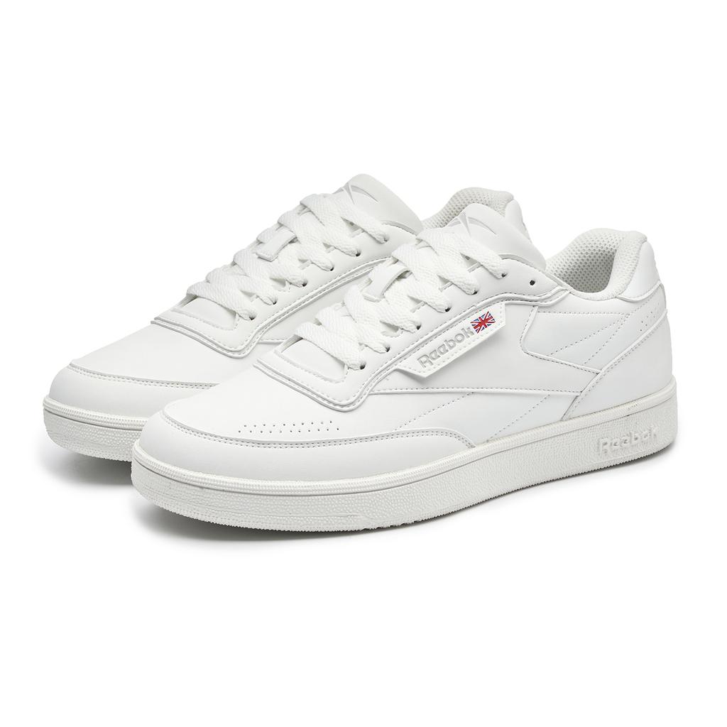 Reebok Slip Resistant, Abrasion Resistant, Lightweight Low top Skateboard Shoes Unisex White 26126U1382WS01FMC