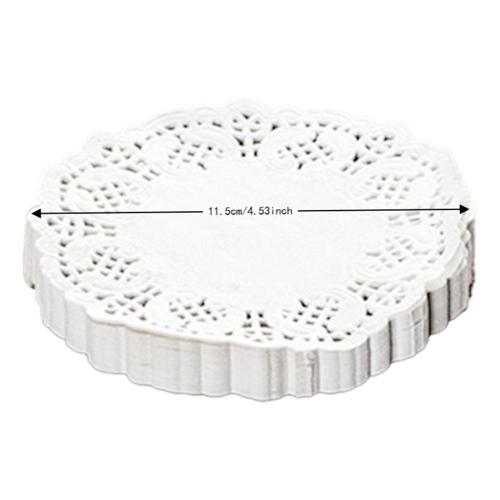 150 PCS Food Grade Wood Pulp Oil Absorbing Paper Disposable Paper Doilies  Home Kitchen Restaurant