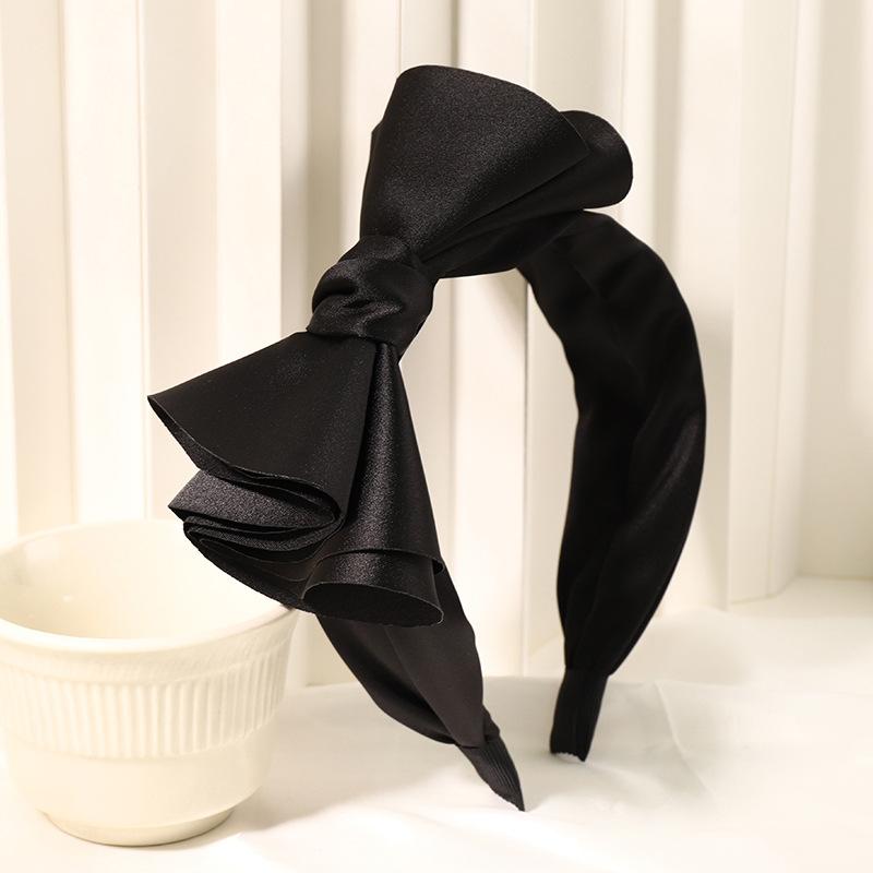Fashion Satin Big Bow Rhinestone Hairbands Headbands Ornament Accessories For Women Hair Accessories