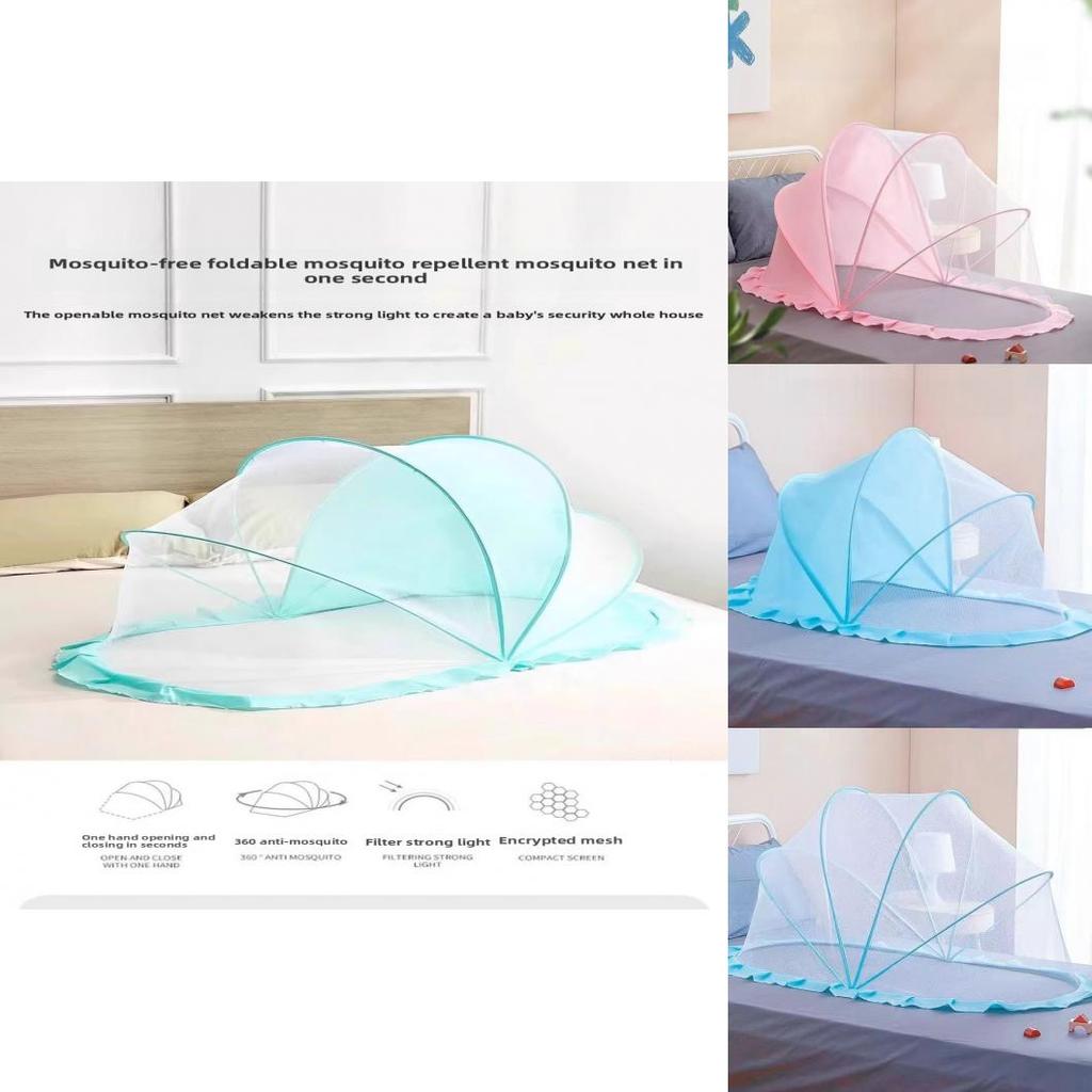 Baby Bed Mosquito Net With Foldable Design For Newborn And Infant Sleep Protection