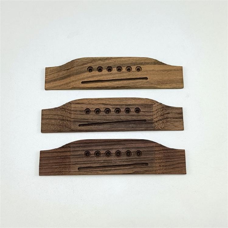 Exquisite Rosewood Acoustic Guitar Bridge Replacement Lower String Pillows 6 String Folk Guitar Bridge Enduring