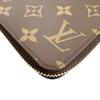 LOUIS VUITTON Monogram Zippy wallet Long Wallet purse Monogram Rose M41894 Used