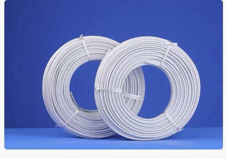 Mica 500° Fireproof Single Core Flame Retardant Electromagnetic Heating Wire - Available in 2/4/6/10 Sq. Options