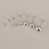 [7SIZE] 925 Silver Basic Ball Piercing