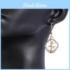 Fashion Alloy Trend Rhinestone Angel Dangle Earrings For Womens Style Casual