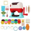 Color Noodle Maker Toys Set Children DIY Kid Early Education Puzzle Birthday Gift12 Cans of Colored