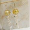 Jellyfish Shape Tassels Earrings Stylish Pendant Earrings Fashion Drop Earrings Fashionable Ear Jewelry for Woman Girls