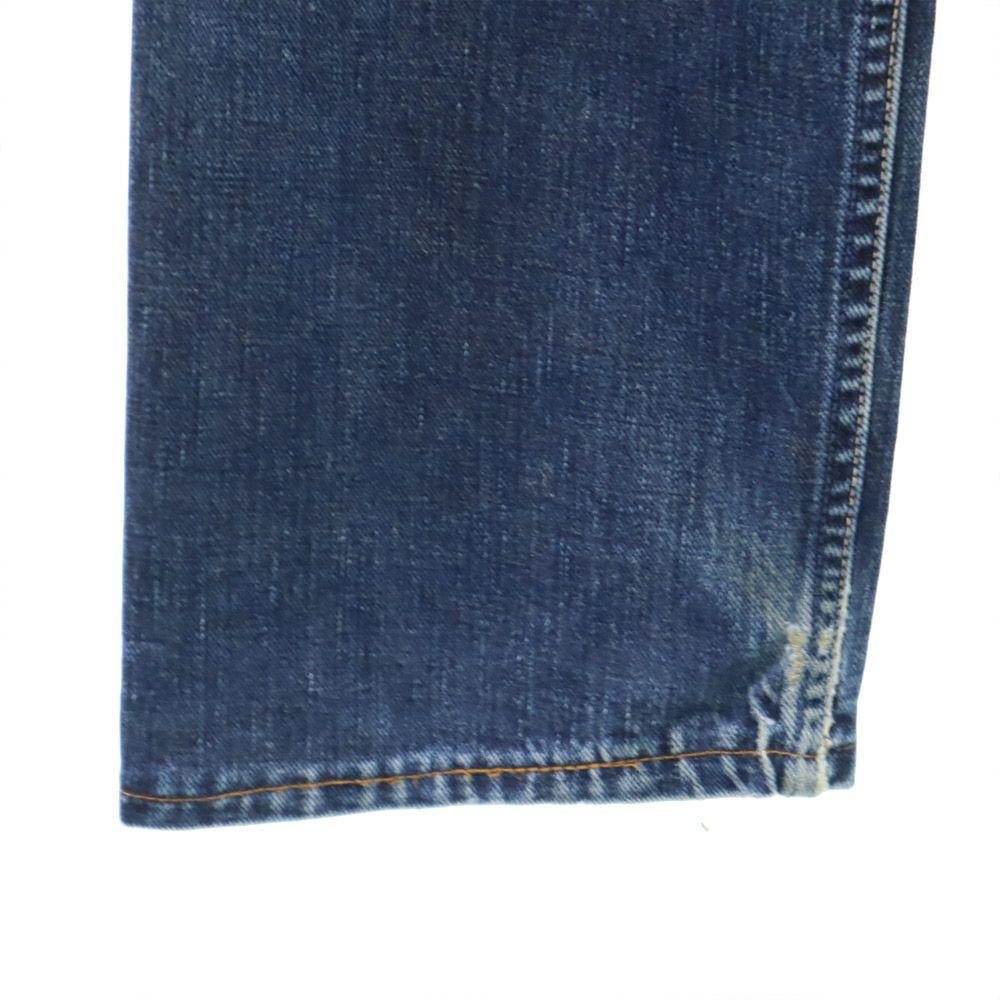 A BATHING APE made in Japan Straight denim pants L jeans Men's Used