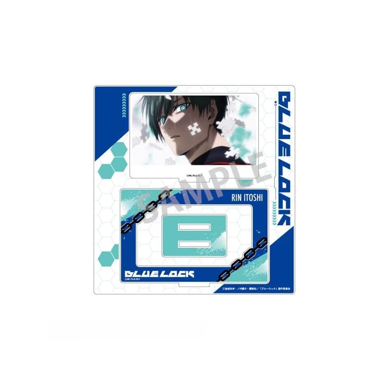 

blue rock frame acrylic stand Rin Itoshi