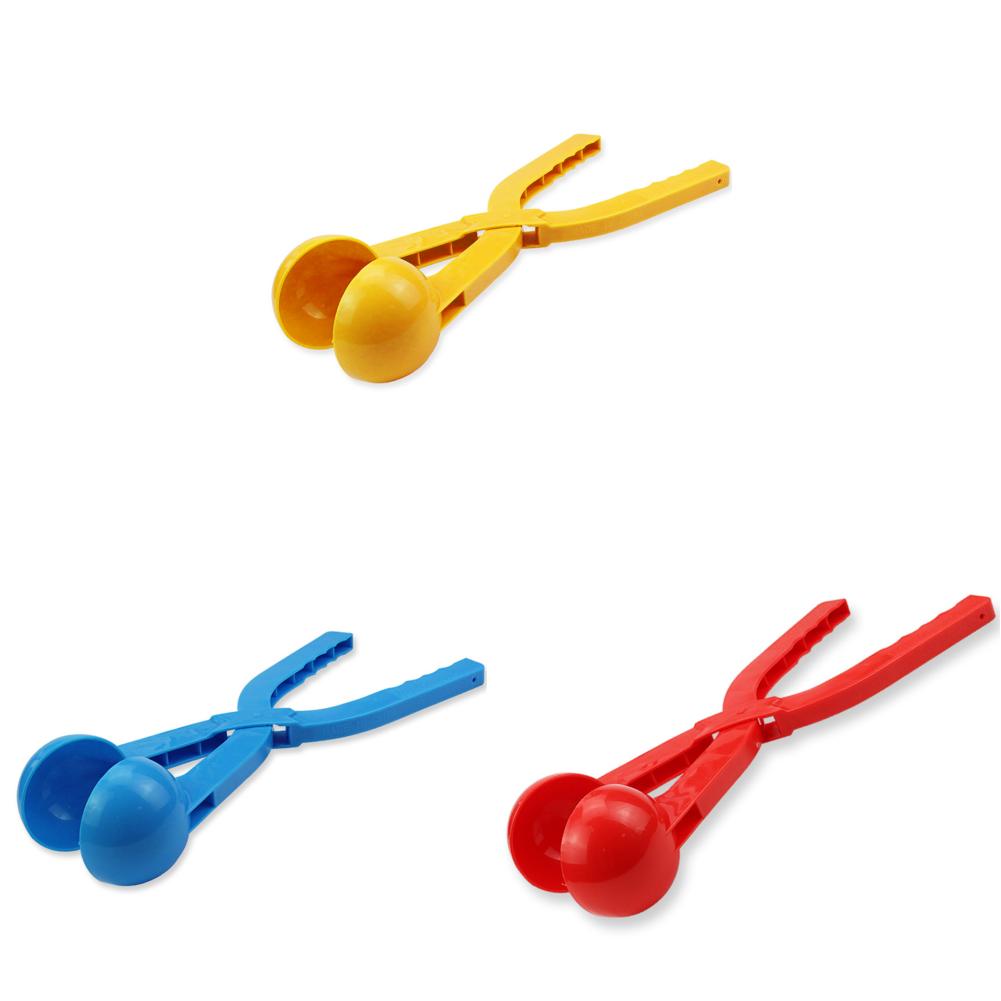 Creative Snowball Clip 3D Round Shaped Snow Snow Clip Toys Kids Sandy Beach Game Playing Tool Interactive Toys