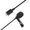 Clip On Collar Microphone Wired Microphone Suitable for iPhone Living Interview  High Quality