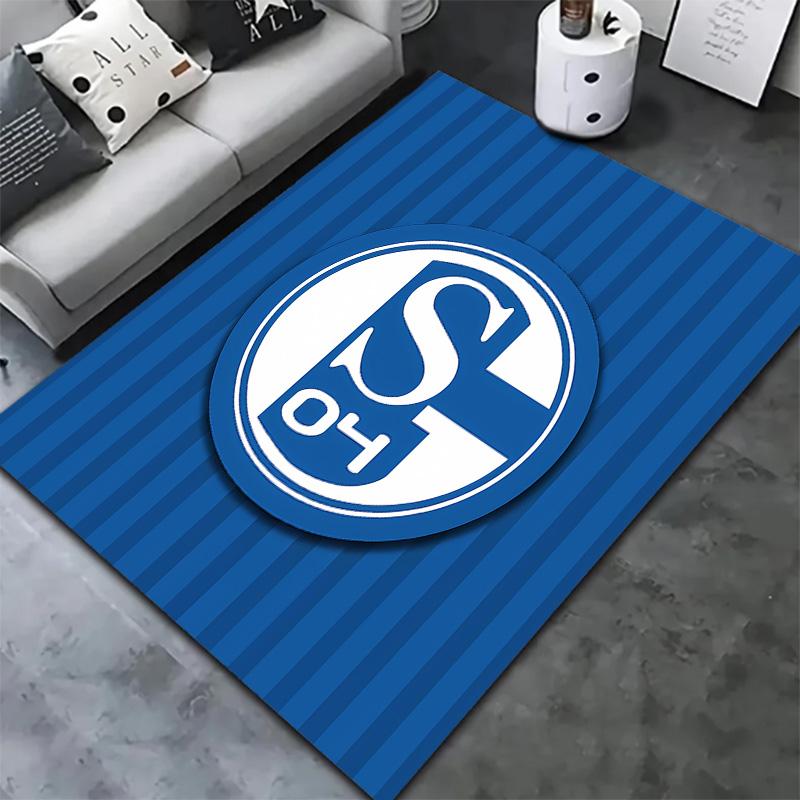 Fc Schalke Carpet Rug For Living Room Bedroom Home Sofa Decoration Kids Play Nonslip Floor Mat