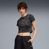 Puma DARE TO AOP BABY women's T-shirt black 63214501 r M