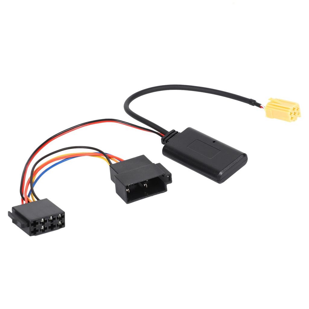 Car Radio Auxiliary Cable MINI 6 Pin Aux Adapter Cable Convenient Stable Sound Connection Enjoy Immersive Music Durable