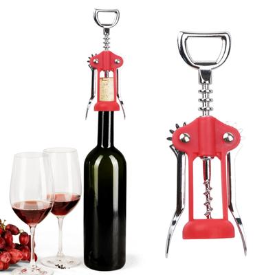 Wine Opener Alloy Wing Corkscrew Heavy Duty Corkscrew Beer Opener Multifunctional Bottle Opener for Home Kitchen Restaurant Bar