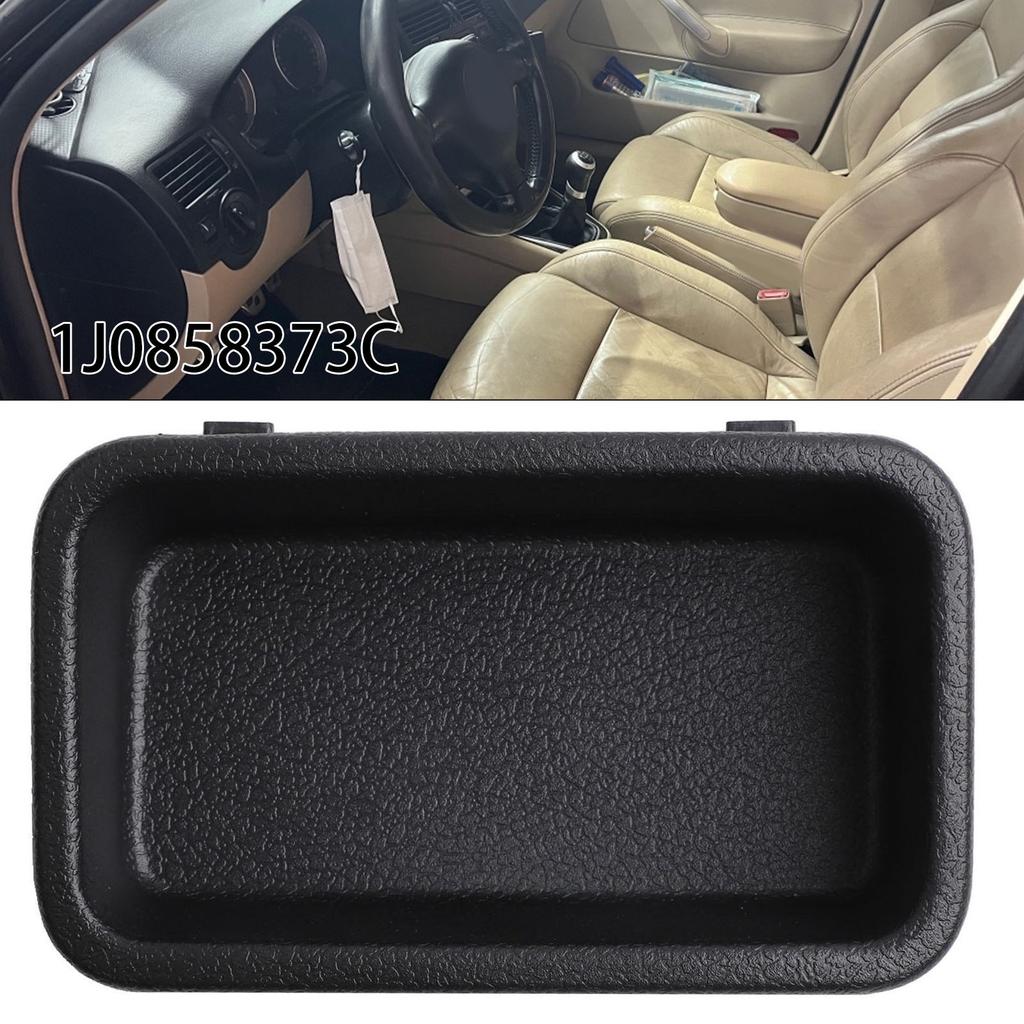 1Pcs Black Car Storage Box 1J0858373C For Golf For Jetta For Bora MK4 1998-2006 Automotive Interior Accessories