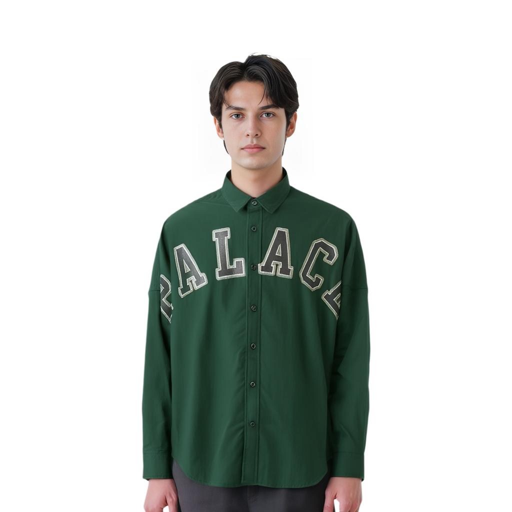 Palace Archy Shirt Green Unisex Tops P29SHT015