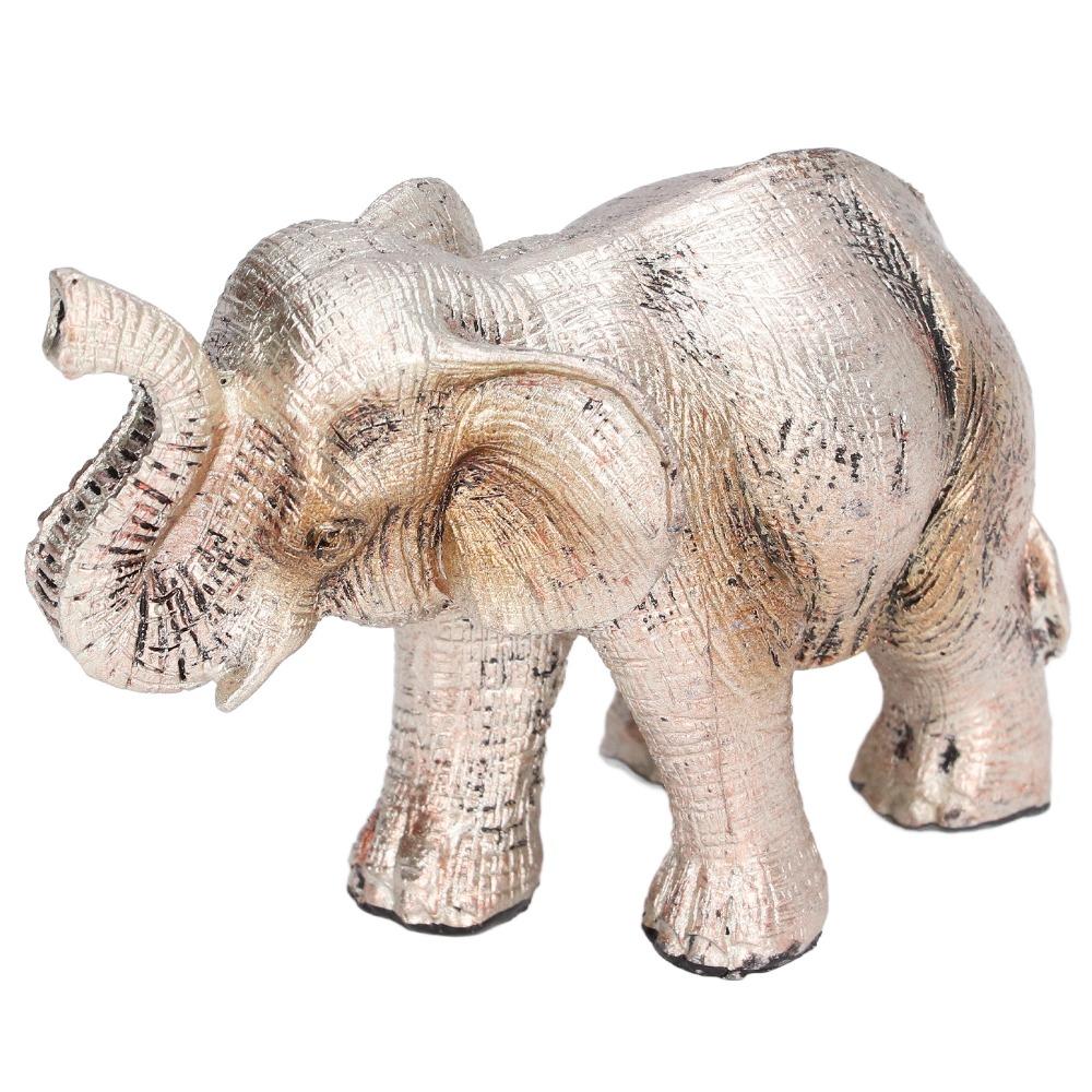 Exquisite Workmanship Elephant Statue Synthetic Resin Elephant Decoration Cabinet Decoration