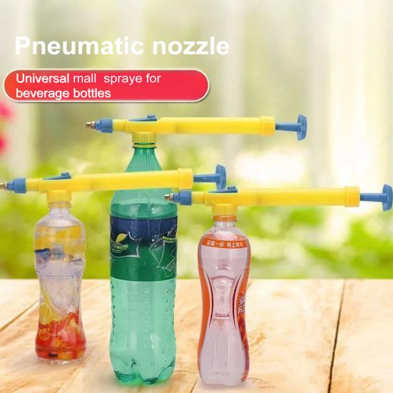 Garden Wand Sprayer Manual Pressure Sprayer with Adjustable Spray Nozzle Mist Sprayer Compatible with Drink Bottle for Watering Indoor Outdoor Plants