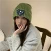 Love Loose Knitted Woolen Hat Women's Autumn and Winter Ear Protection Warm Hat