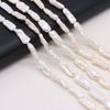 36cm Strand 6-25×7-28mm Baroque Natural Freshwater Rice Pearls Spacer Beads DIY Earring Necklace Bracelet Parts