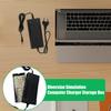 Simulated Computer Charger Storage Box Secret Money Case Safe Anti-theft Travel Storage Container Hiddens Jewelry Organizer