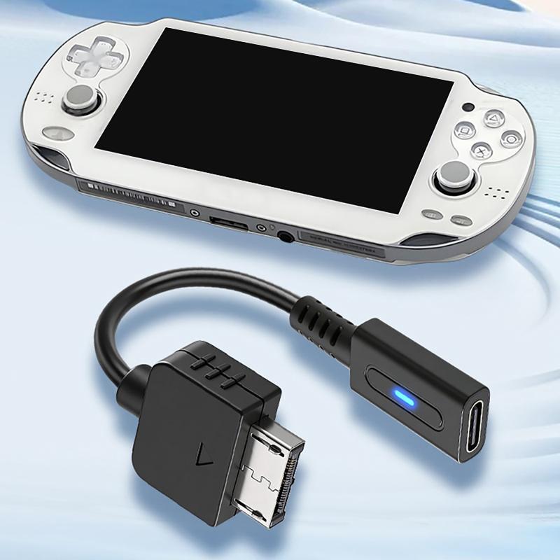 1/3Pcs Pd Usb C Cable For Vita1000 Controller Charging Adapter Type C Led Convert Cord For P S Vita1000 Console Pow