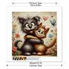 New Arrival 5D DIY Full Circle Diamond Painting "Cat and Dog Hug" Embroidery Cross Stitch Home Decor Gift